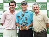 Lee Westwood med Gonzalo Fdez Castaño och Miguel Ángel Jiménez.